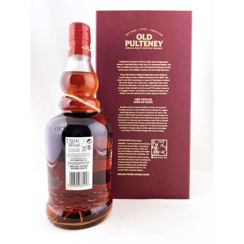 Old Pulteney 1983 Vintage 33 Year Old