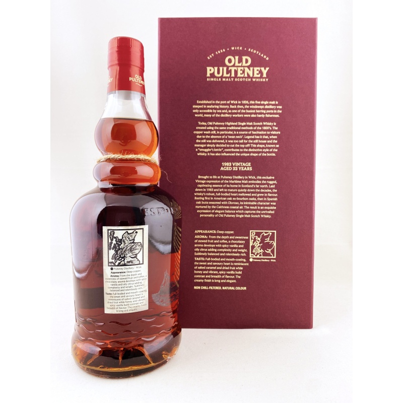Old Pulteney 1983 Vintage 33 Year Old