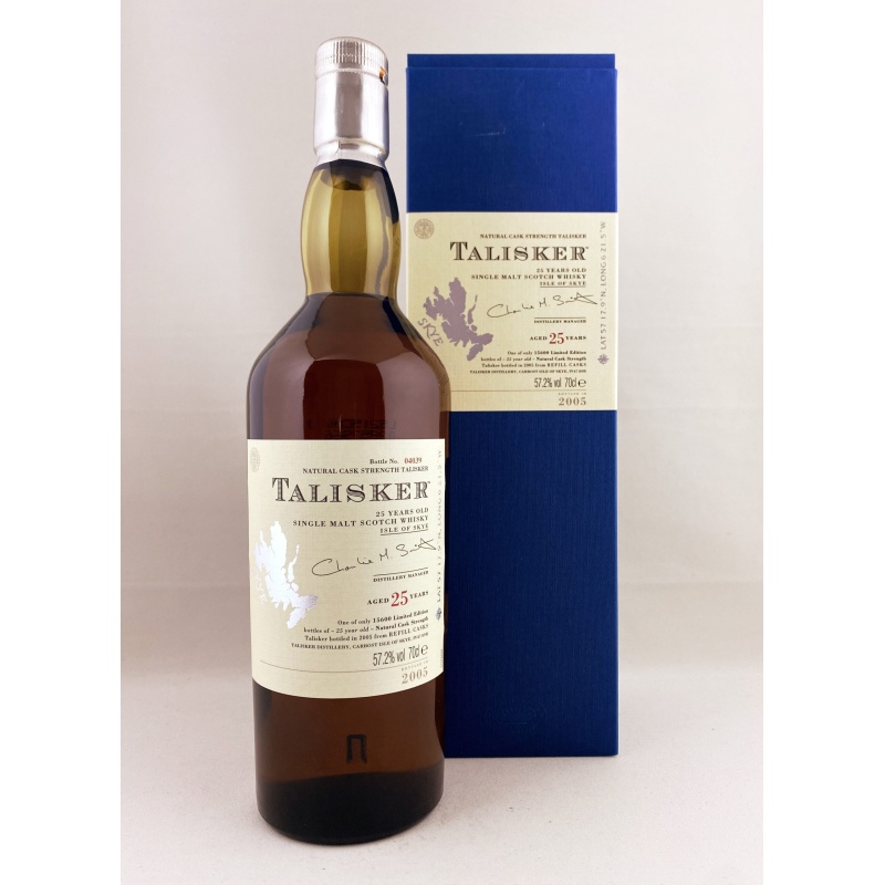 Talisker 25 Year Old Cask Strength 2005 Release