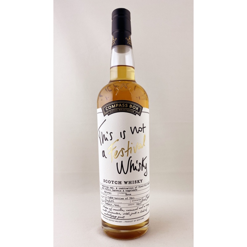Compass Box This Is Not A Festival Whisky