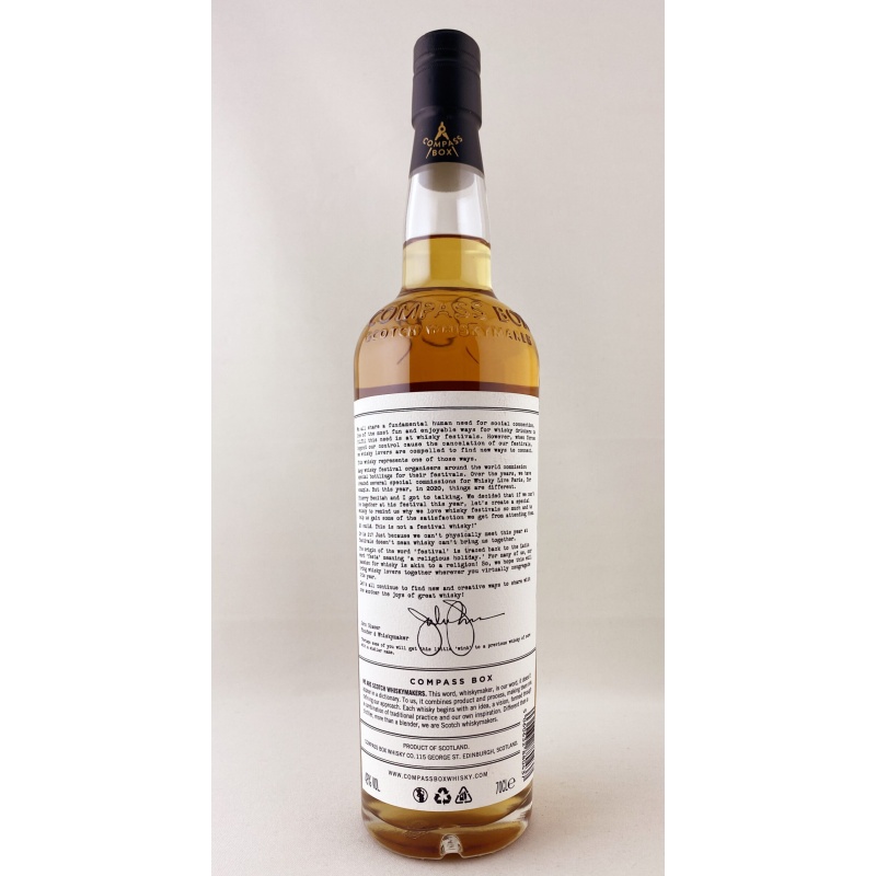 Compass Box This Is Not A Festival Whisky