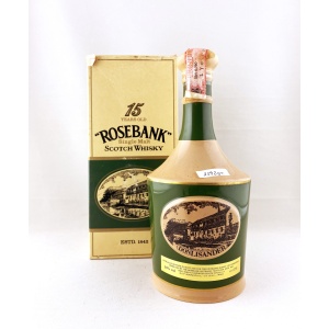 Rosebank 1980s 15 Year Old Full Proof Spode Decanter Zenith Import