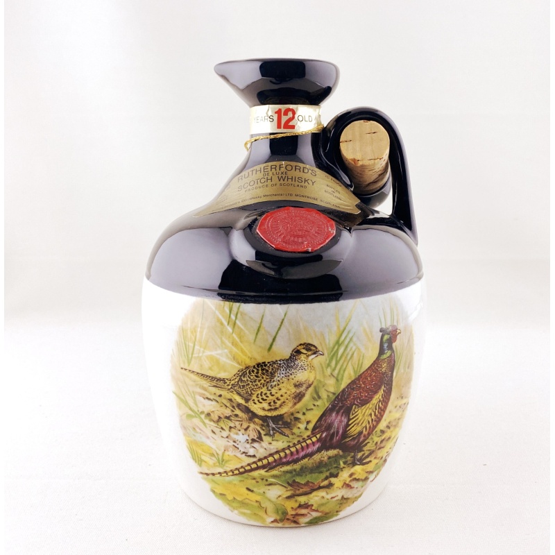 Rutherford 12 Year Old Decanter Birds