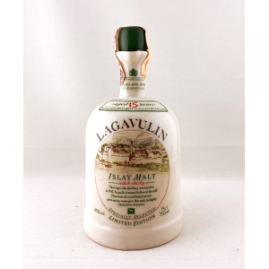 Lagavulin 1980s 15 Year Old White Horse Ceramic Jug