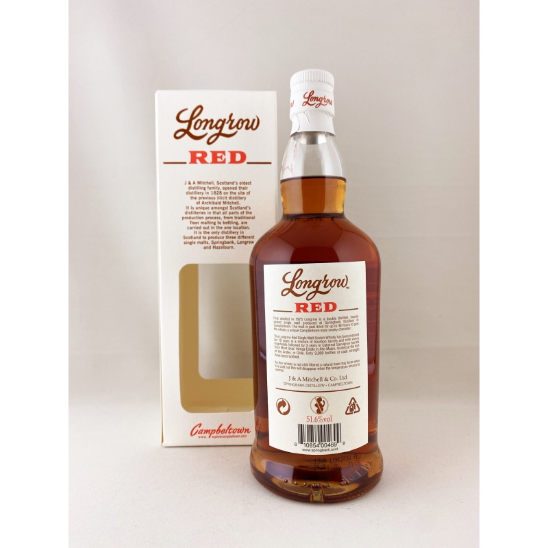 Longrow Red 13 Year Old Chilean Cabernet Sauvignon