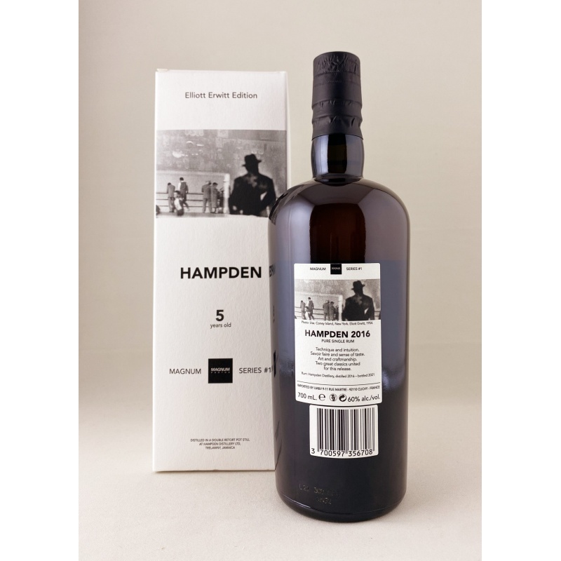 Hampden 2016 Velier 5 Year Old Magnum Series #1 Elliott Erwitt Edition