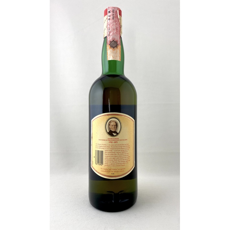 Glenlivet 1980s 12 Year Old Seagram Italia Import