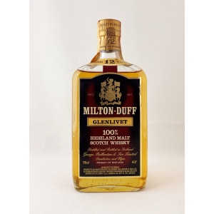 Miltonduff 1980s 12 Year Old Spirits Import