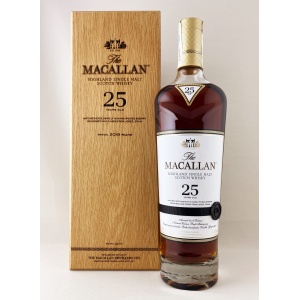 Macallan 25 Year Old Sherry Oak 2019