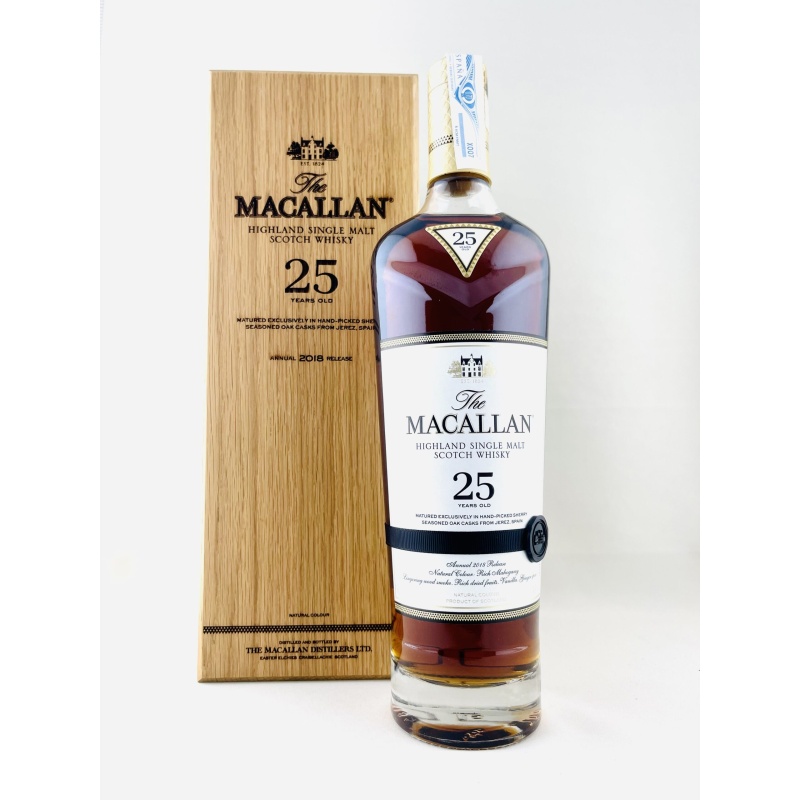 Macallan 25 Year Old Sherry Oak 2018