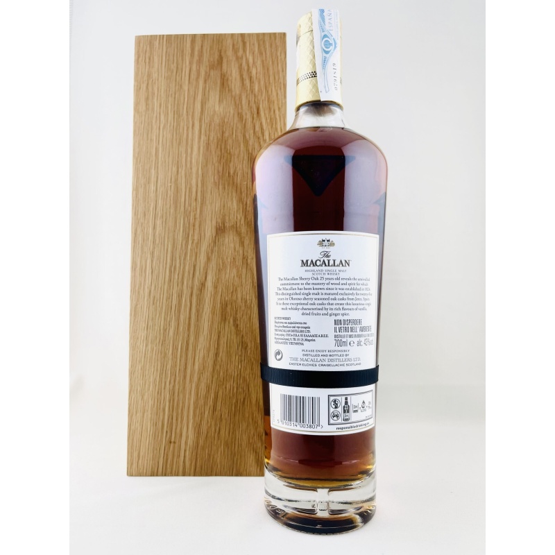 Macallan 25 Year Old Sherry Oak 2018