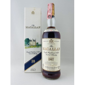 Macallan 1967 18 Year Old Giovenetti Import