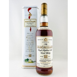 Macallan 12 Year Old Tin Box Gouin Import