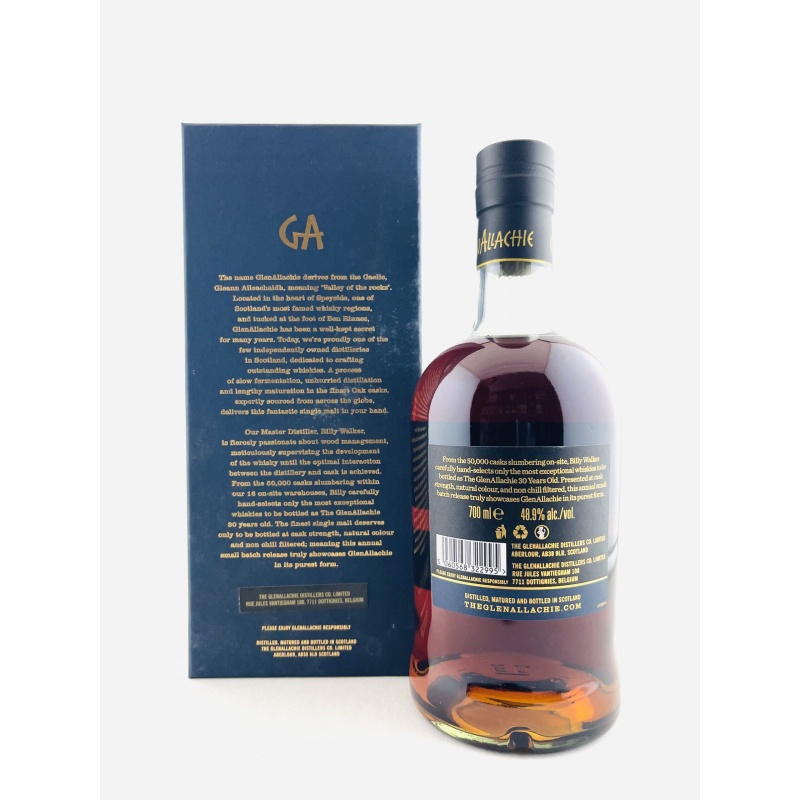 Glenallachie 30 Year Old 2021 Release