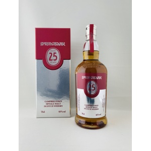 Springbank 25 Year Old 2015 Release