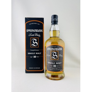 Springbank 10 Year Old 2005 Release Old Radius Top Black Label
