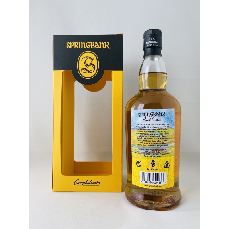 Springbank Local Barley 2009 10 Year Old