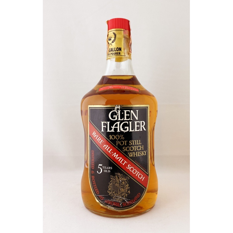 Glen Flagler 1970s 5 Year Old Half Gallon