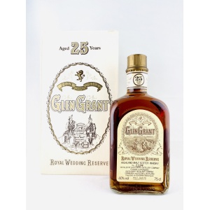 Glen Grant 1981 25 Year Old Royal Wedding Reserve Seagram Italia Import