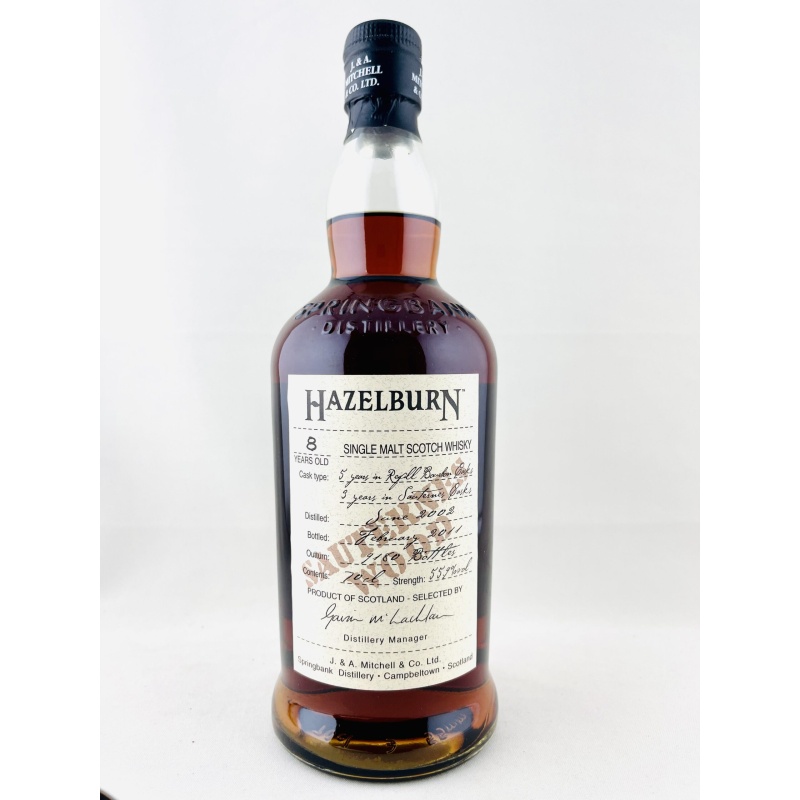 Hazelburn 2002 8 Year Old Sauternes Wood