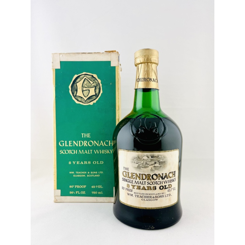 Glendronach 1970s 8 Year Old Teacher's - Ruffino Import