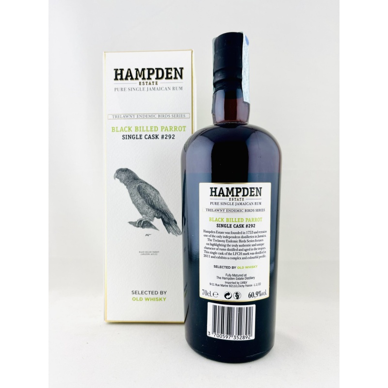 Hampden LFCH 2011 Single Cask 9 Year Old #292 Trelawny Endemic Birds