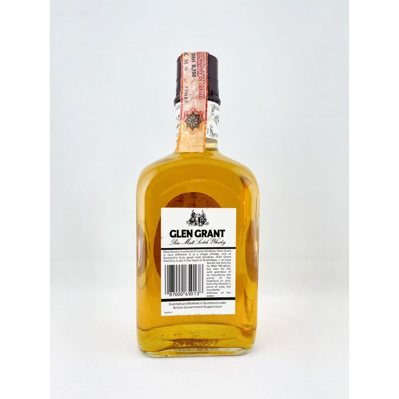 Glen Grant 1980s 10 Year Old Seagram Italia Import