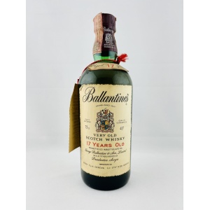 Ballantine's 1970s 17 Year Old Spirit Import