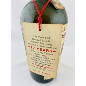 Ballantine's 1970s 17 Year Old Spirit Import