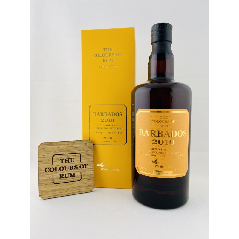 Foursquare 2010 Colours of Rum 11 Year Old Edition No.18