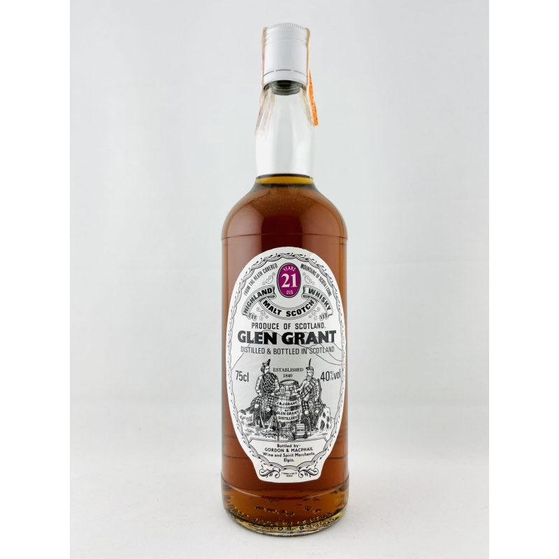 Glen Grant 1980s 21 Year Old Sestante Import