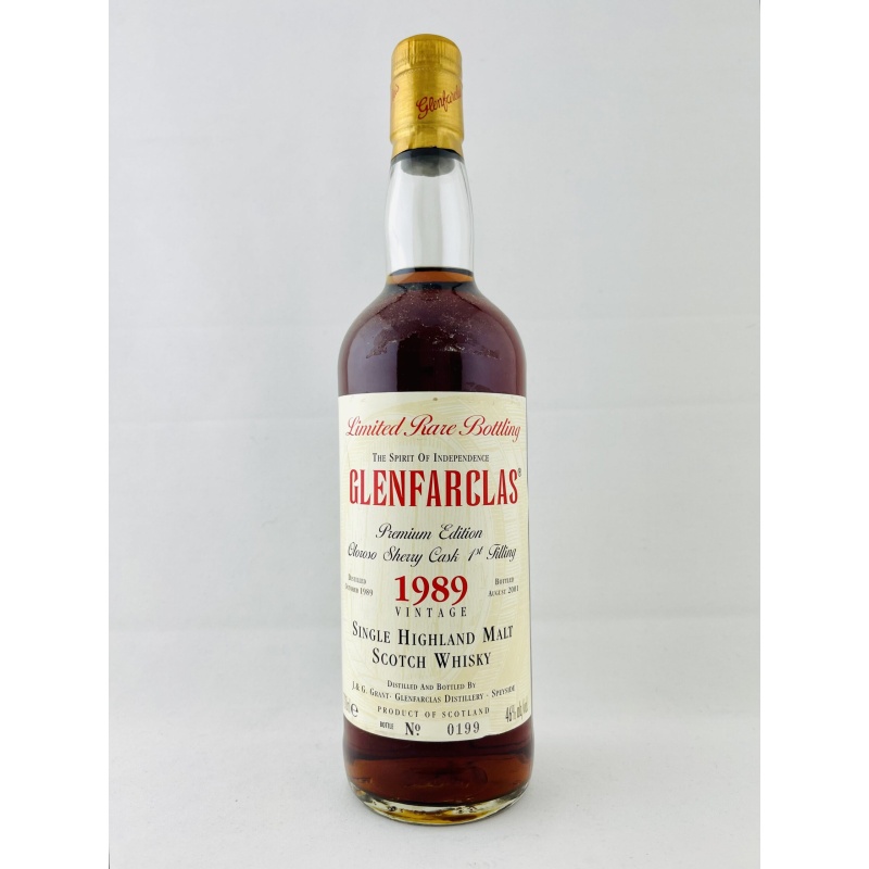 Glenfarclas 1989 Oloroso Sherry Cask 1st Filling 2001