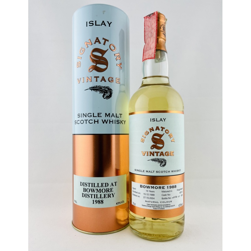 Bowmore 1988 15 Year Old Vintage Collection