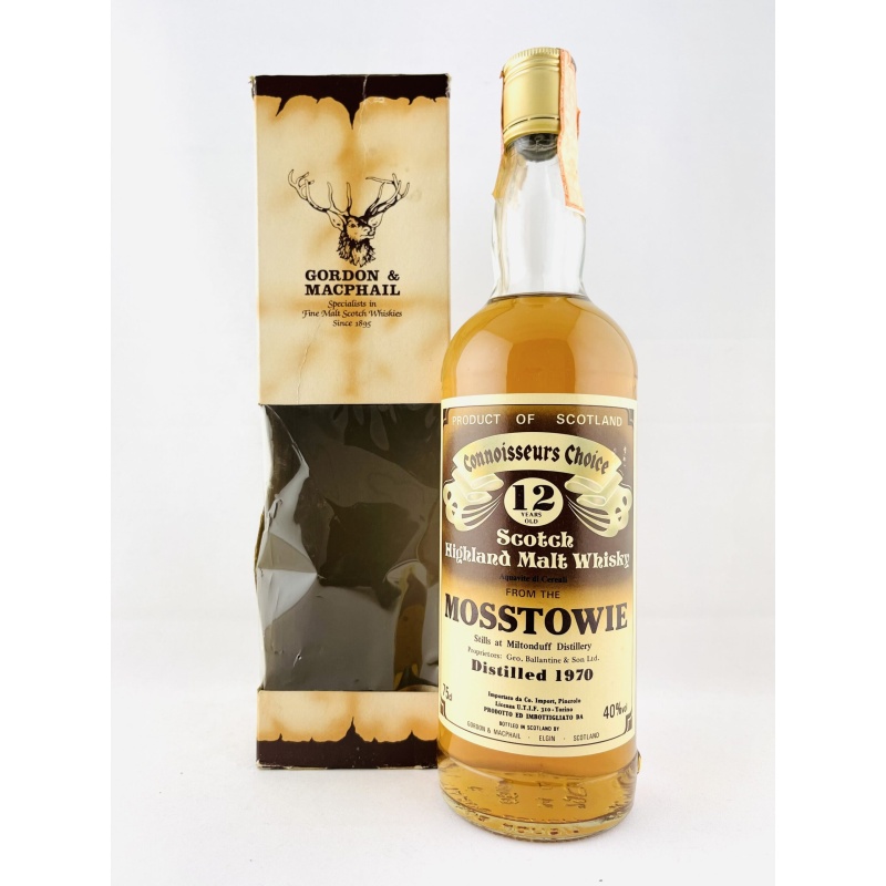 Mosstowie 1970 12 Year Old Connoisseurs Choice