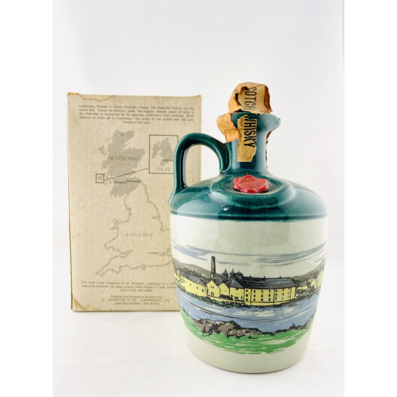 Laphroaig 1970s 12 Year Old Decanter Bonfanti Import