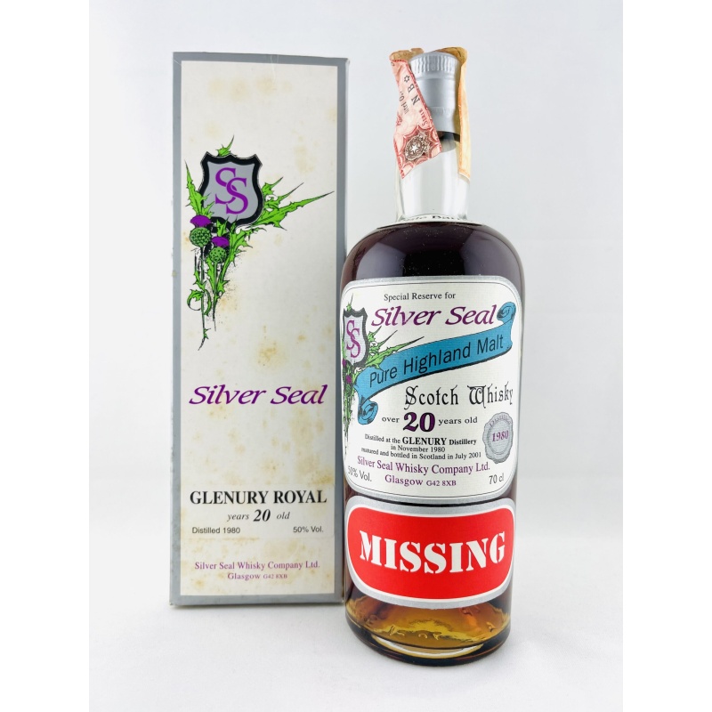Glenury Royal 1980 20 Year Old Missing