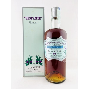 Glenlivet 1975 30 Year Old Sestante Collection