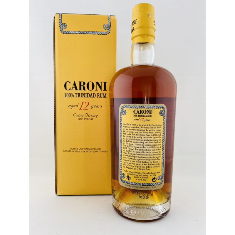 Caroni 2000 - 12 Year Old 100 Proof - Velier