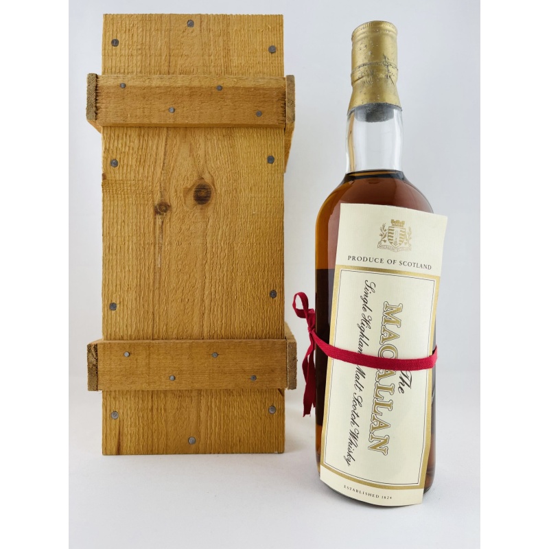 Macallan 1938 Handwritten Label