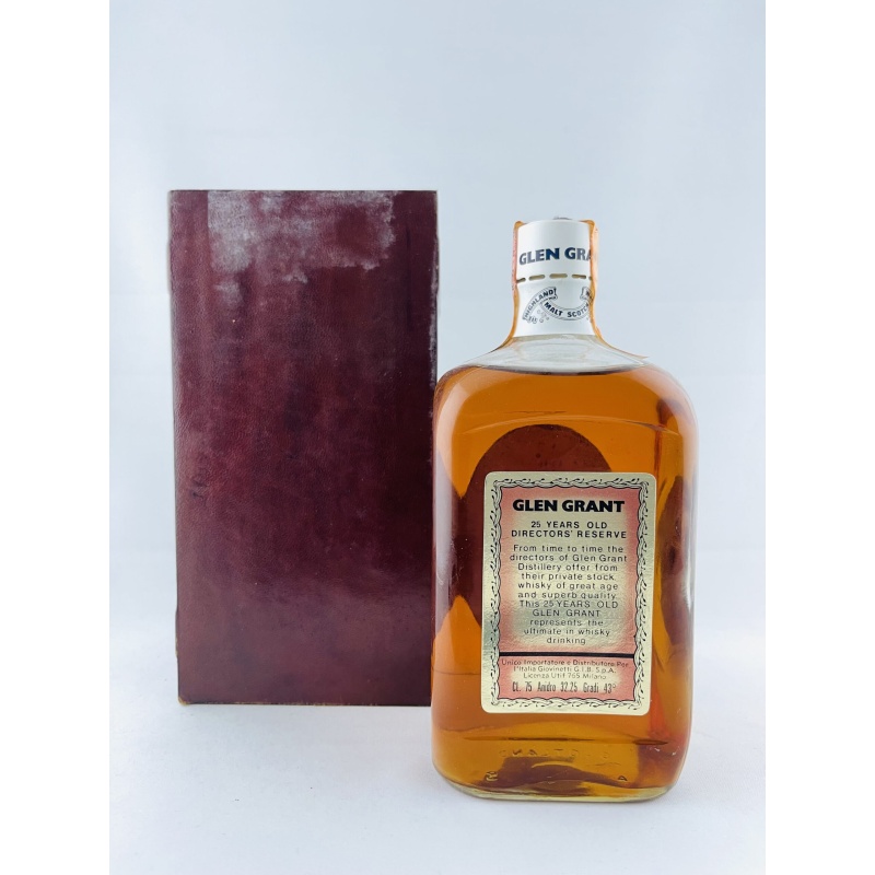 Glen Grant 1980s 25 Year Old Directors' Reserve Gioventti Import
