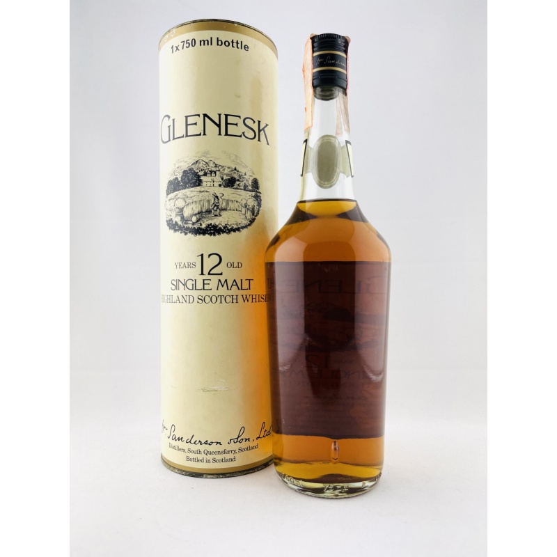 Glenesk 1980s 12 Year Old Edinburgh Buton Import