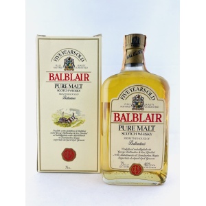 Balblair 1980s 5 Year Old Pure Malt Italian import