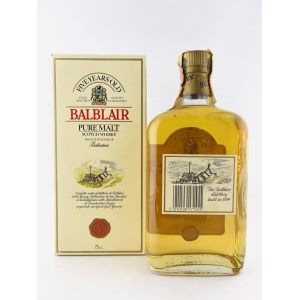 Balblair 1980s 5 Year Old Pure Malt Italian import