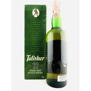 Talisker 1980s 12 Year Old John Walker & Sons Wax & Vitale Import