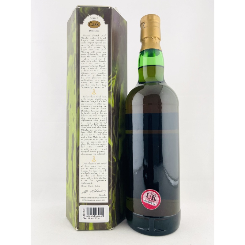 Glen Grant 1991 27 Year Old - Old Malt Cask