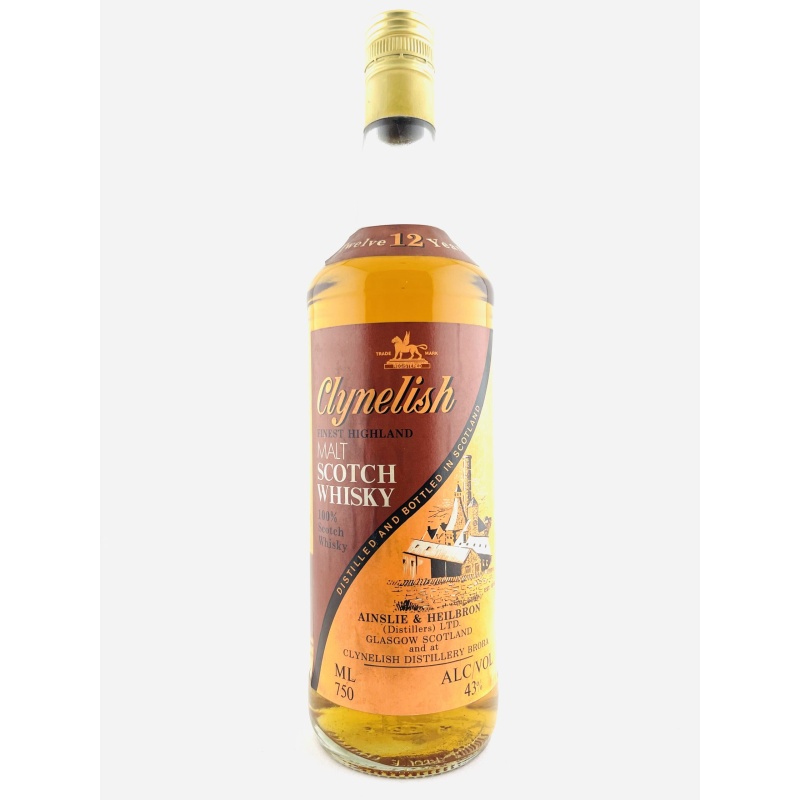 Clynelish 1980s 12 Year Old Scoma Import