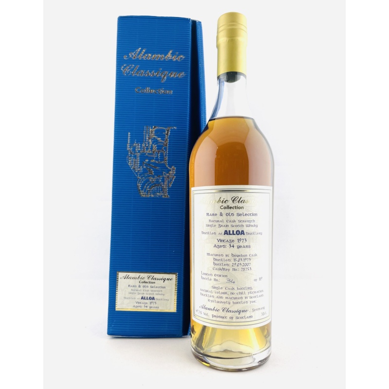 Alloa 1973 34 Year Old Rare & Old Selection