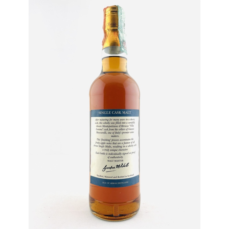 Arran 2005 Limited Edition Single Cask Montepulciano d'Abruzzo