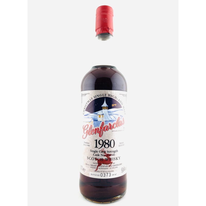 Glenfarclas 1980 Single Sherry Cask Christmas Edition