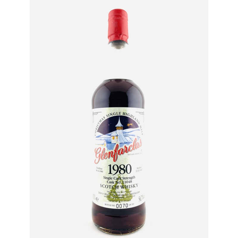 Glenfarclas 1980 Single Sherry Cask Christmas Edition
